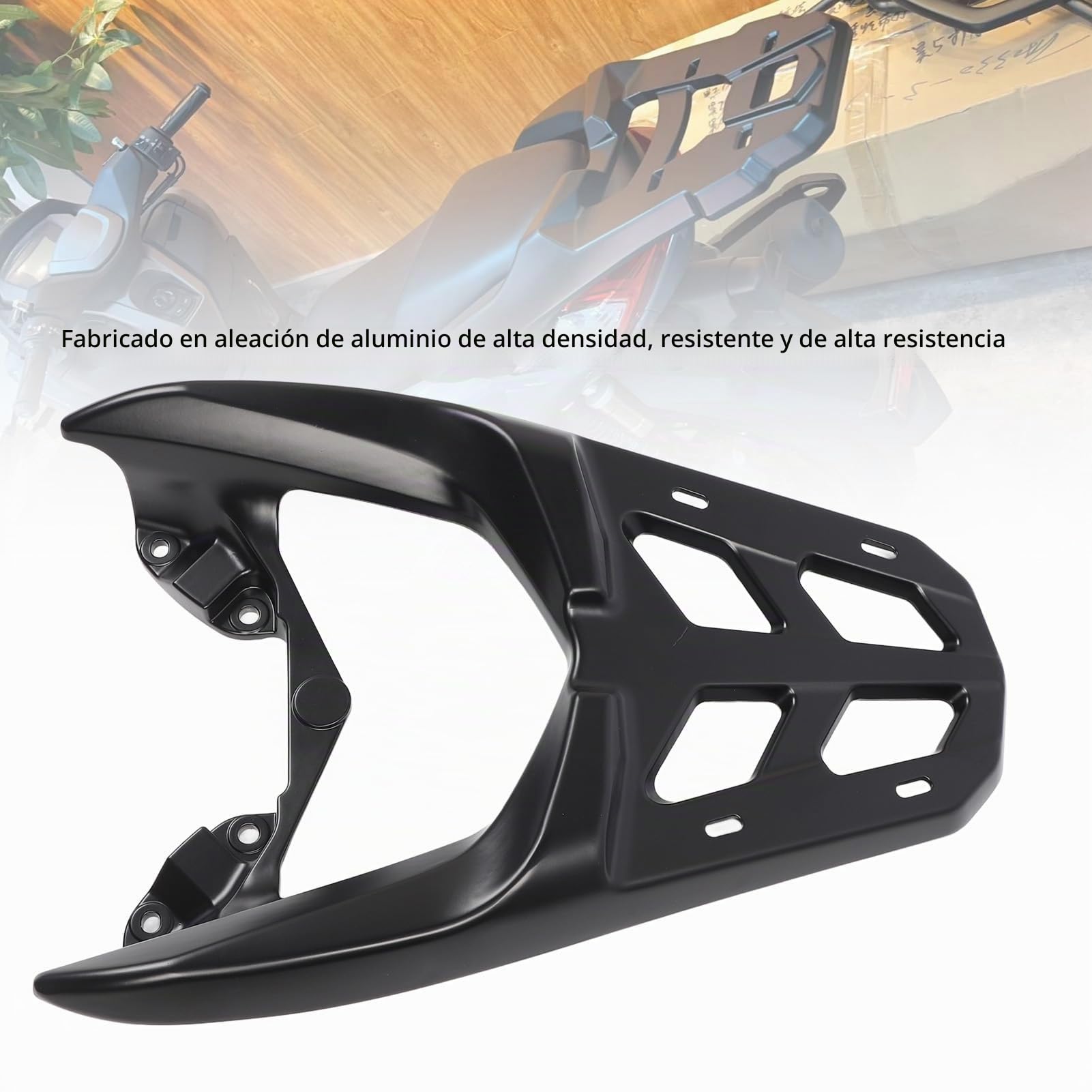 Soporte Portador de Carga de la Rejilla del Aluminio de la Motocicleta de la Aleación de Aluminio para NMAX155 NMAX125 2020-2024