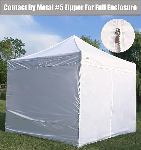 Miniatura 7 de SCOCANOPY Marco de puerta para toldo de 10 x 10 pulgadas, un diseño de cremallera central para una fácil entrada y salida, 1 paquete solo para