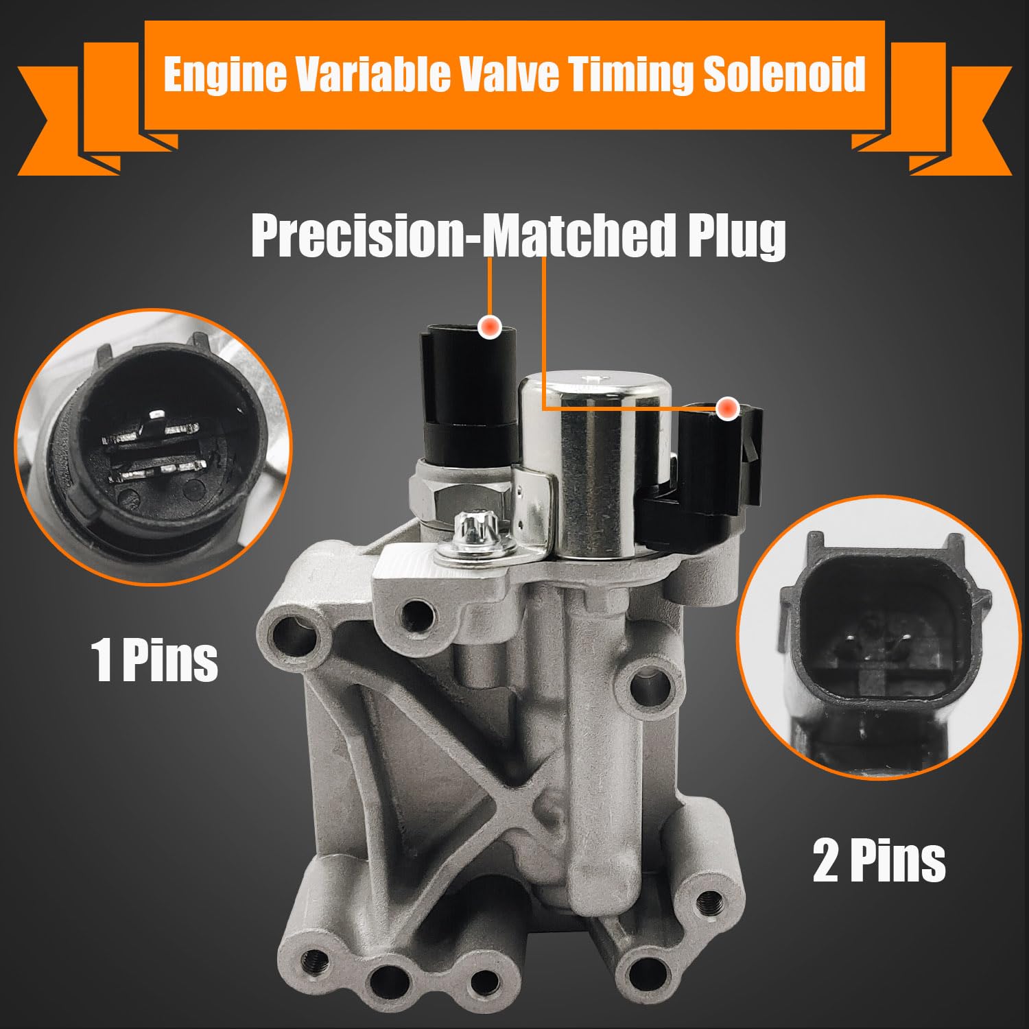 SCITOO Engine Variable Timing (VVT) Solenoid 2009-2015 For Acura,2008-2015 For Honda 2.4L 918-080 - Foto 7