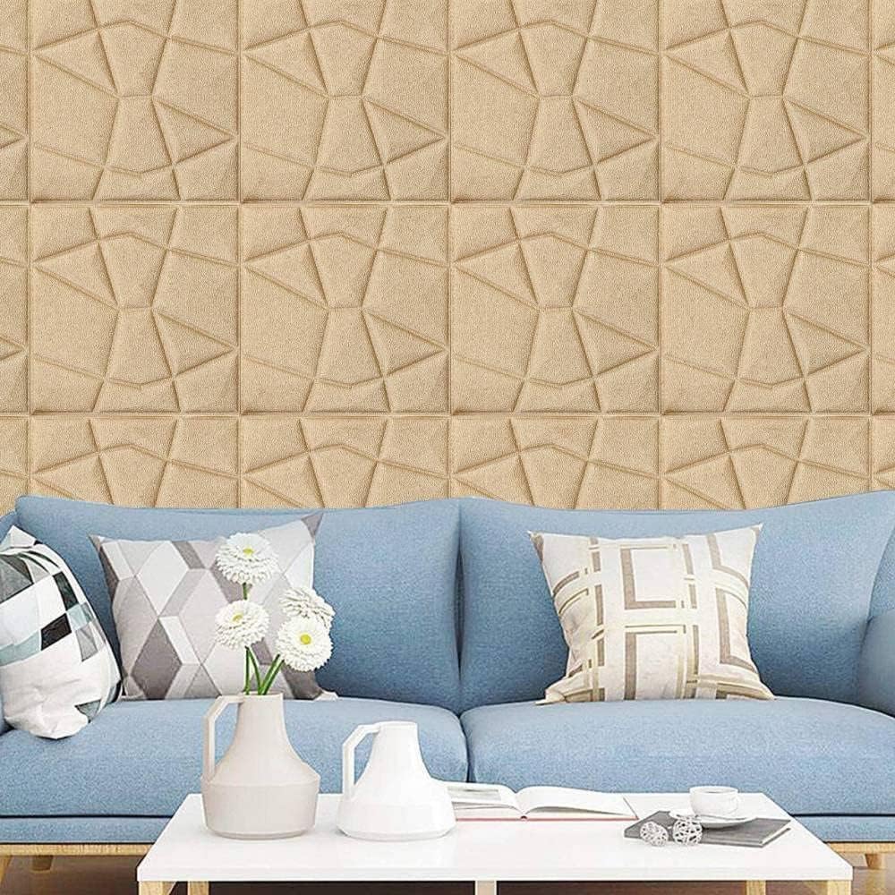 HAXED PVC Self Adhesive 3D Diamond Wallpaper PE Foam Wall Panels DIY Brick Wallpaper Decor Sticker for Wall Living Room, Gold, Pack of 30 (B0CR664P2C) Amazon Price History, Amazon Price Tracker