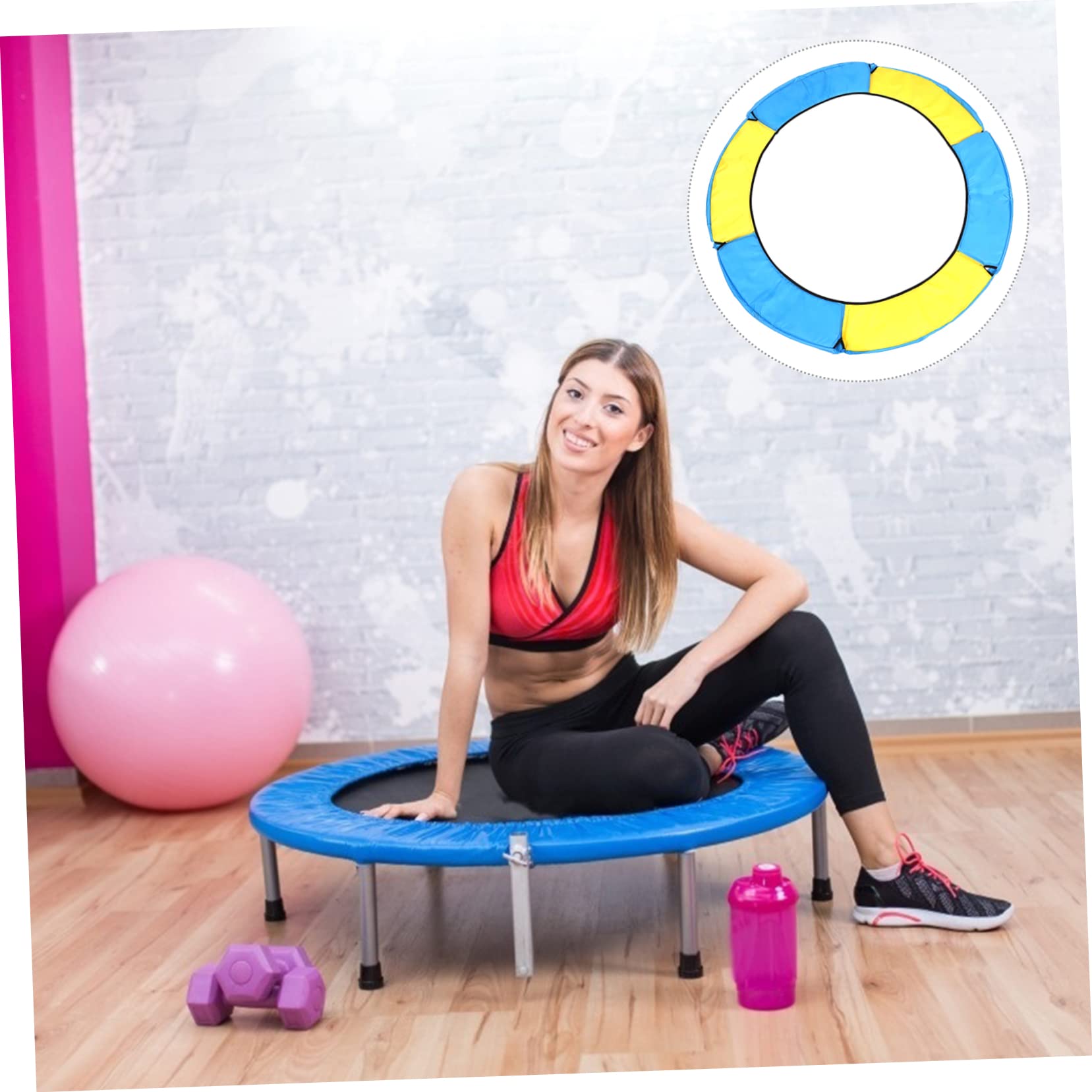 balacoo Trampoline Weather Cover Trampoline Patch Jumping Bed Round Mat Long Life