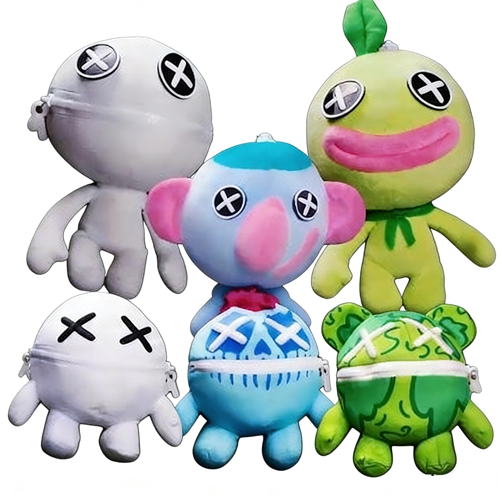 Wrongside Outimals Plush Toy Set, Wrongside Outimals Plushies, Horror Game Doll Monster Horror Plush for Kid and Fans(3 Combo)