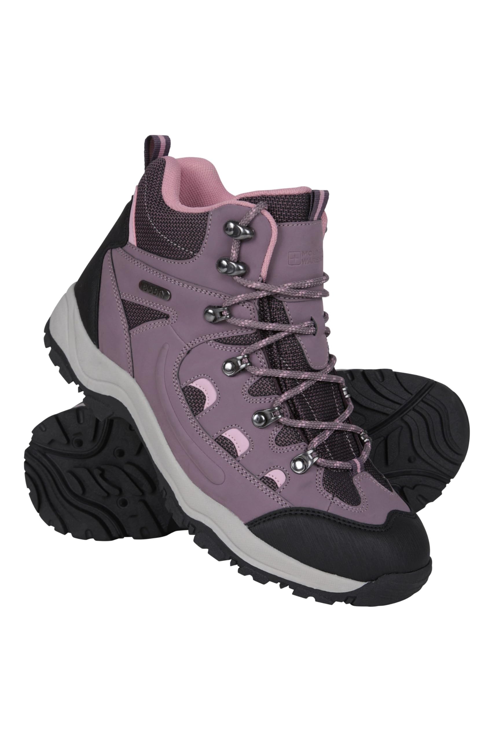 Mountain Warehouse Adventurer Bottines Imperméables Femme - Chaussures Randonnée Confortables Étanches