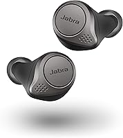 Vista 8 de Auriculares inalámbricos Jabra Elite 75t con asistente de voz, color negro, con estuche de carga (renovados)