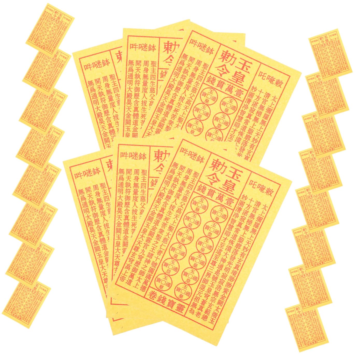 Papier d'offrande sacrificielle pour bûcher ancestral et funérailles traditionnelles