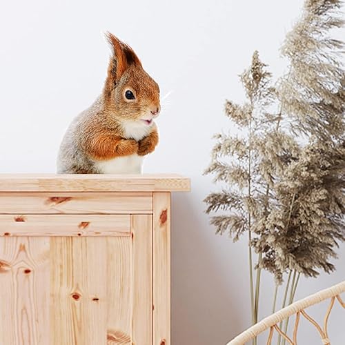 Miniatura 30 de Decoración de pared, decoración de habitación, calcomanías de pared de animales lindos para aula, dormitorio, sala de estar, ventana, tienda