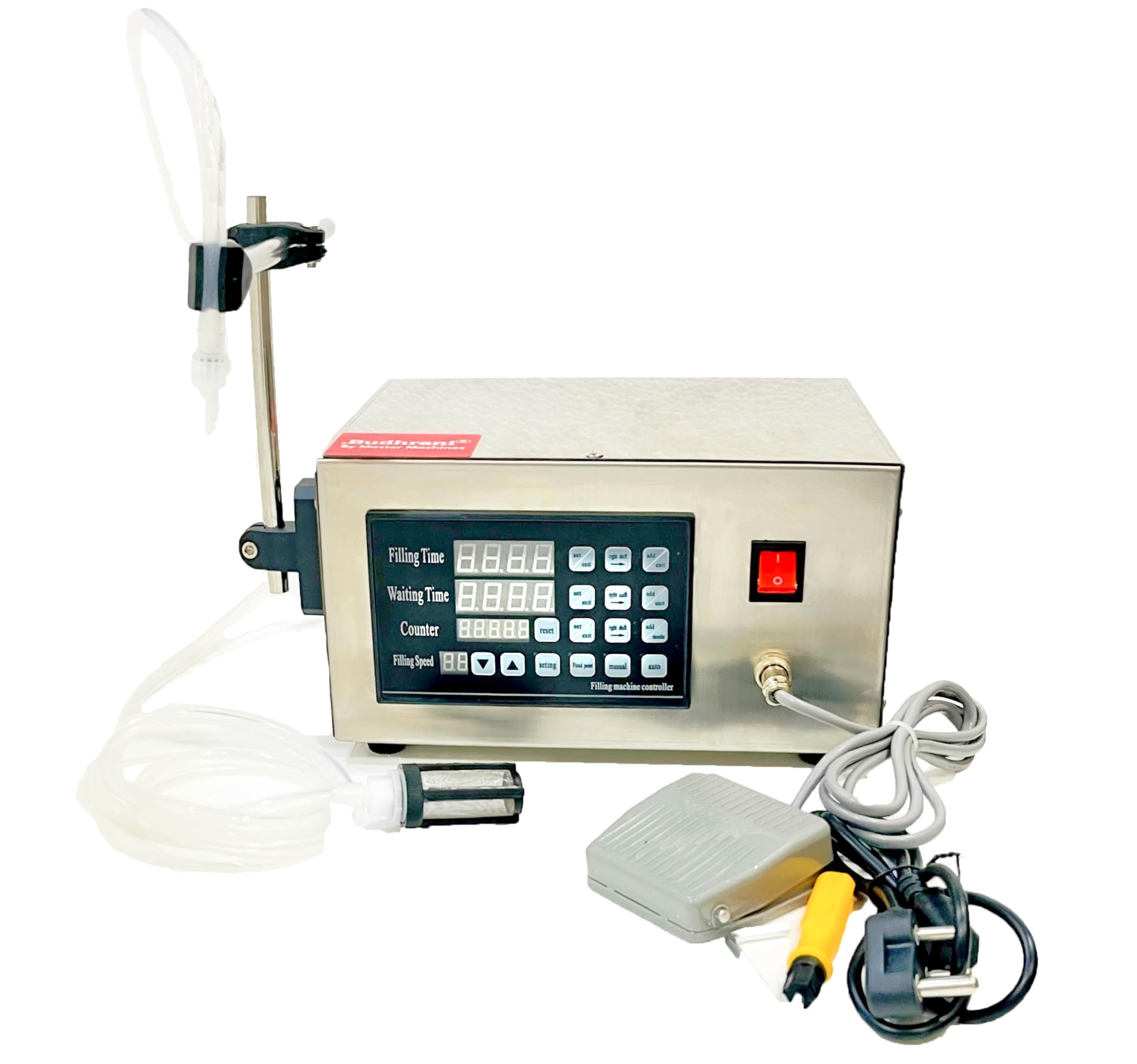 Budhrani® by Master Machines Electronic Liquid Filling Machine, Automatic Liquid Filler, 2-3500ml MM - 43-image-40