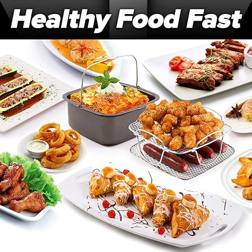 Miniatura 6 de NUWAVE Brio - Freidora de aire digital de 3 cuartos de galón, controles digitales de un solo toque, 6 ajustes preestablecidos fáciles, control de