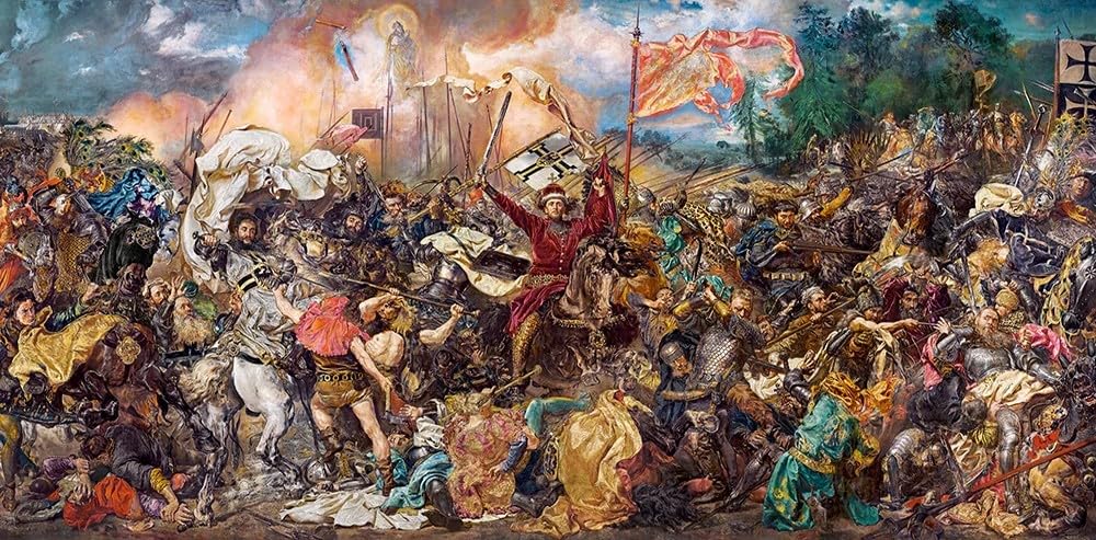 Castorland Puzzle 4000 pièces : La Bataille de Grunwald, Jan Matejko