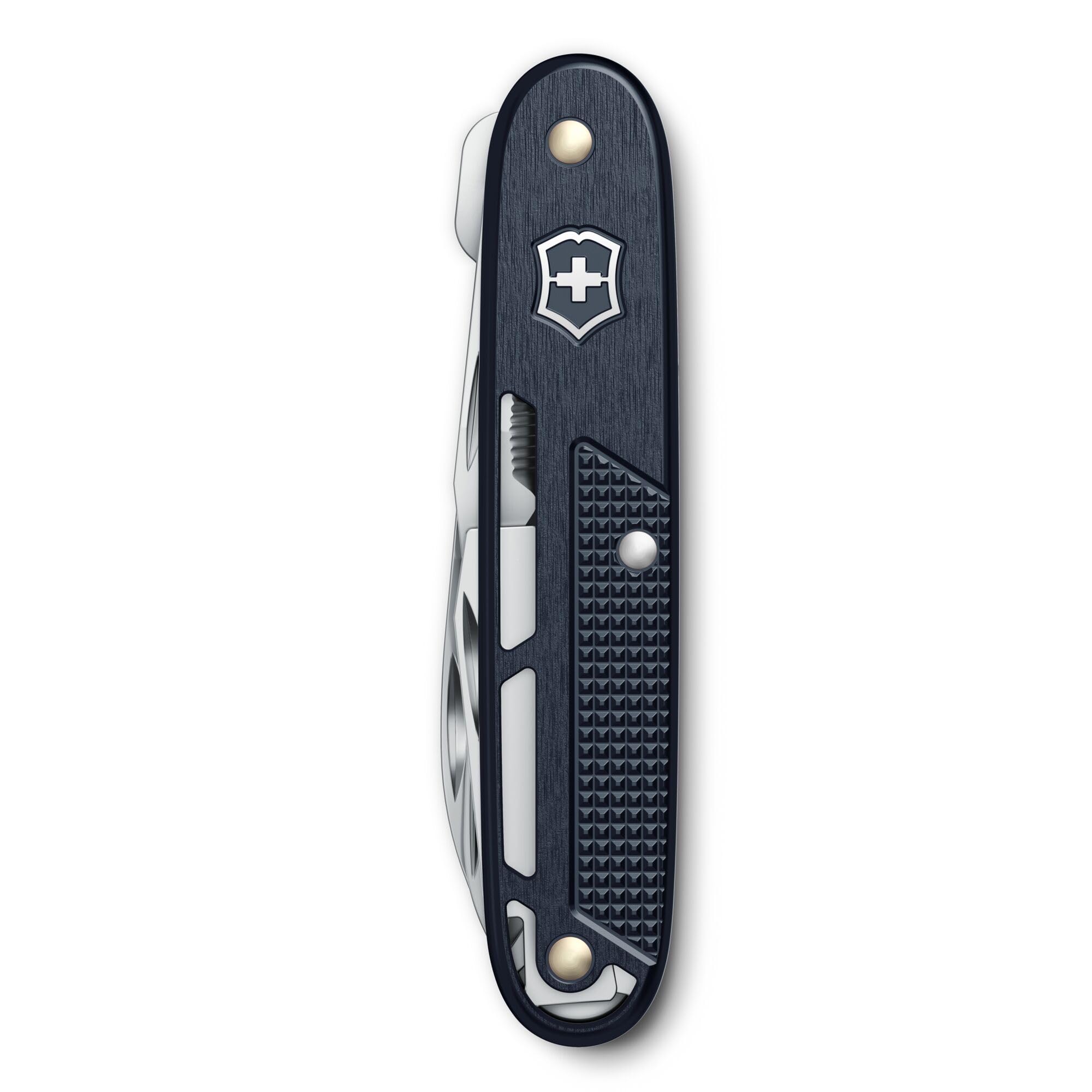 Victorinox Synergy X Alox Taschenmesser – Multifunktionsmesser aus Edelstahl für Alltag, Arbeit & Outdoor mit Schere & Trageclip