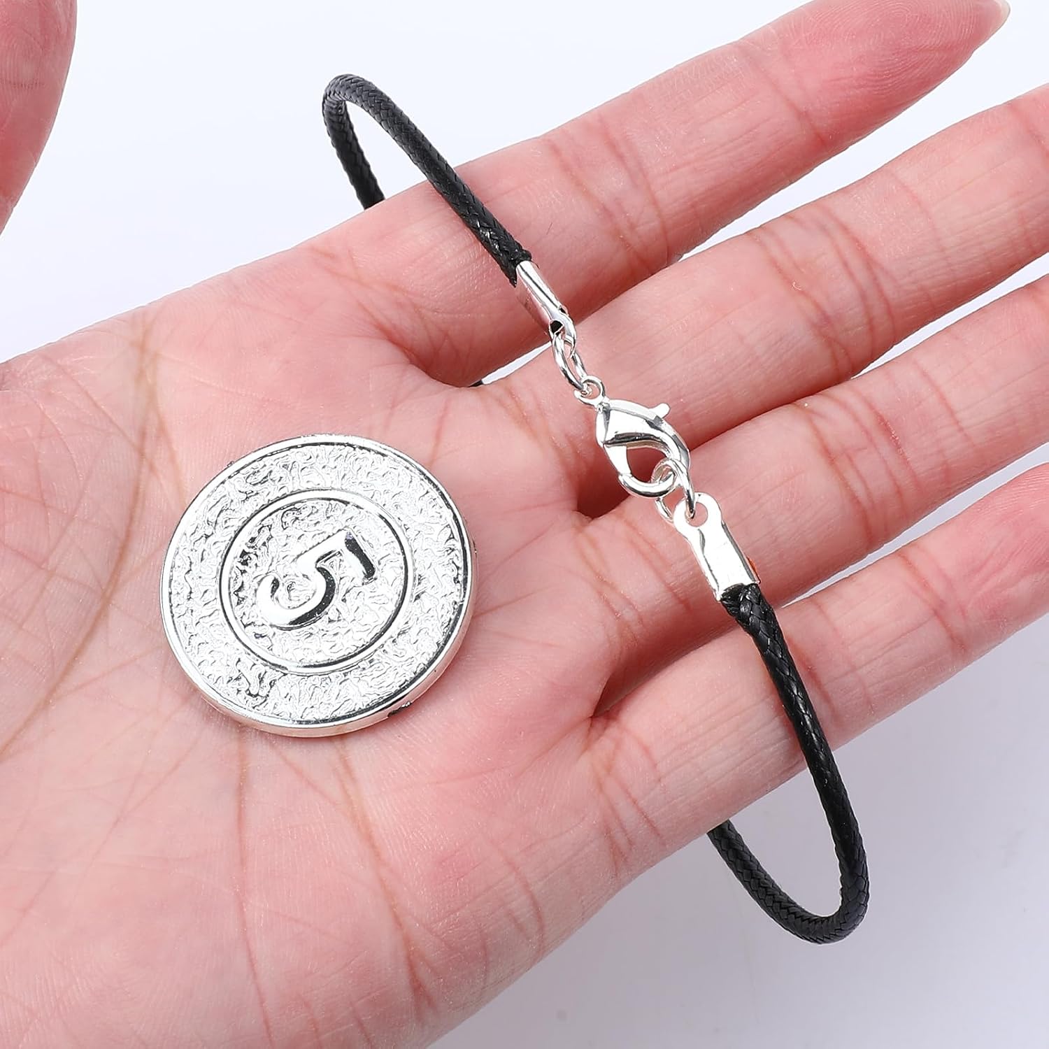 20 Sets Necklace Clasps and Closures Stainless Steel End Caps for Jewelry Making 3MM ID Cord End Caps with Lobster Clasp for DIY Bracelets Necklaces