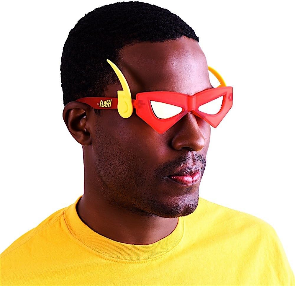 Sun Staches DC Comics Offiical Flash Sunglasses | Costume and Cosplay Accessory | UV400 | One Size Fits Most - Image 3