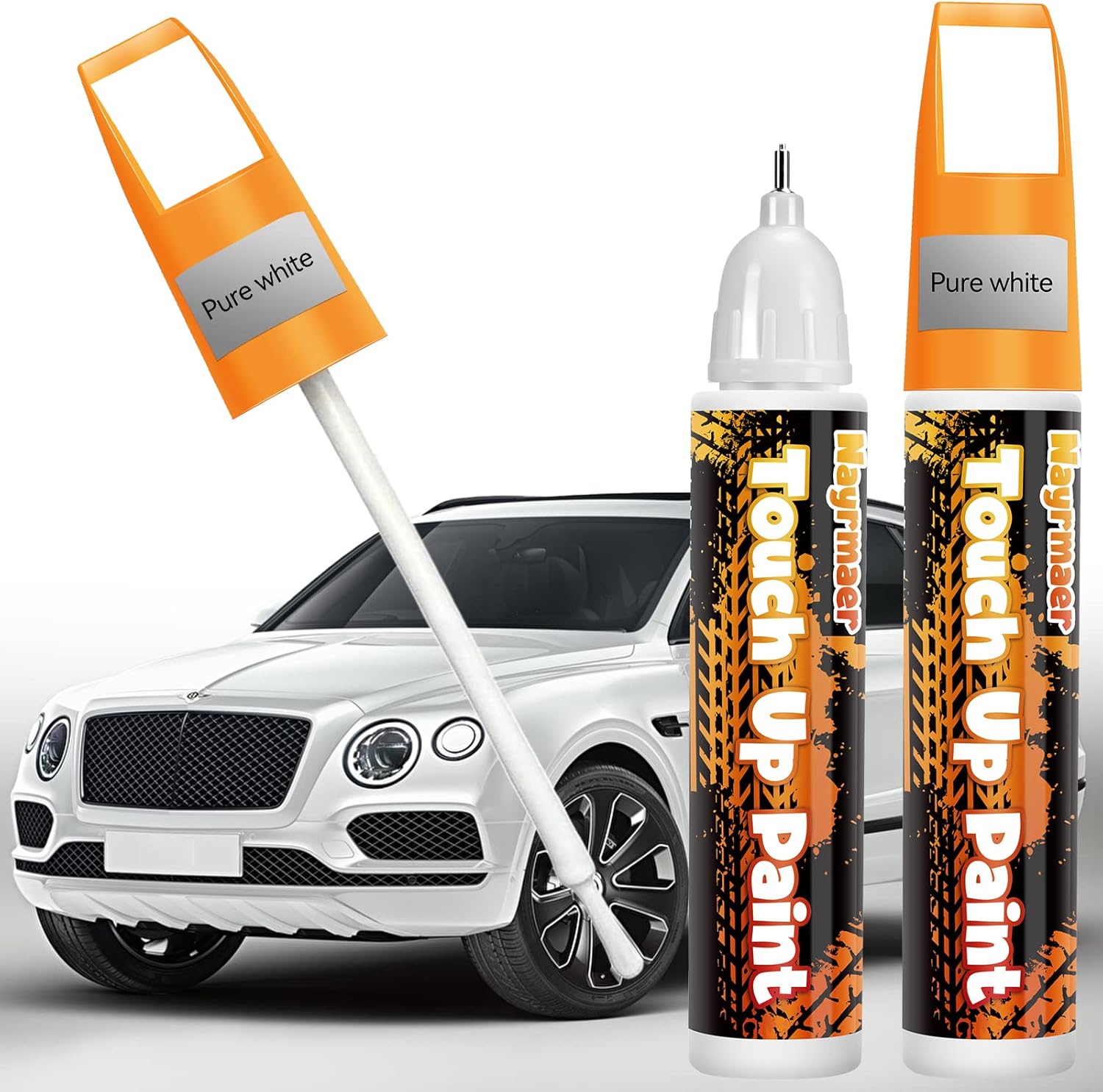 Touch Up Paint for Cars 2 Packs, 2In1 Automotive Touchup