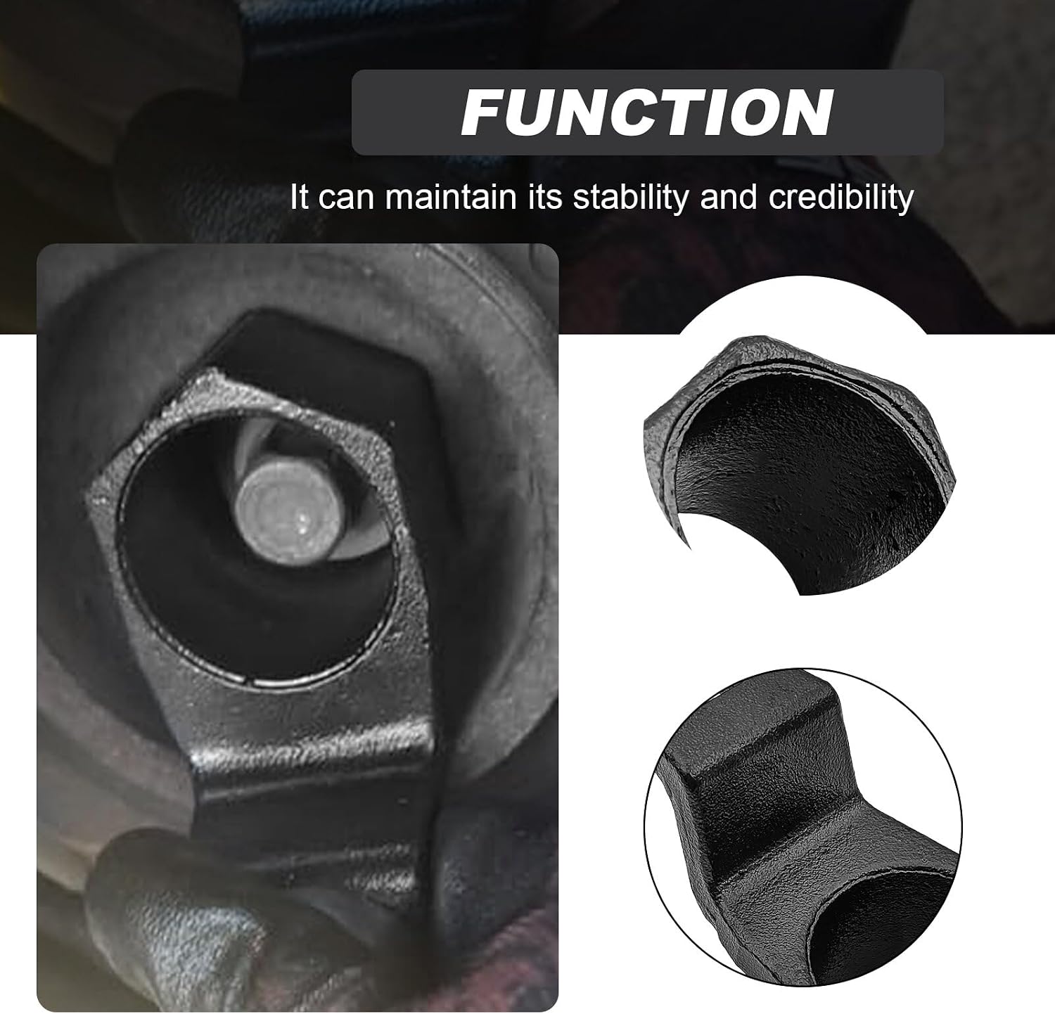 50mm Crankshaft Pulley Holder Wrench Kit compatible with Honda & Acura
