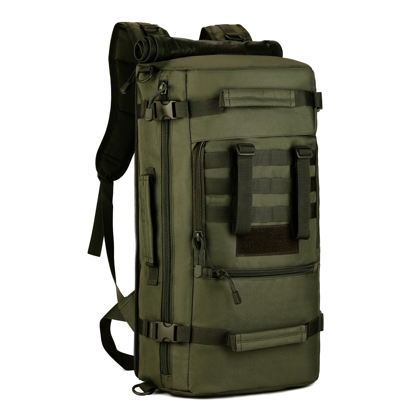 Huntvp 50L 3 Way Tactical Military MOLLE Assault Backpack Modular WR Bag