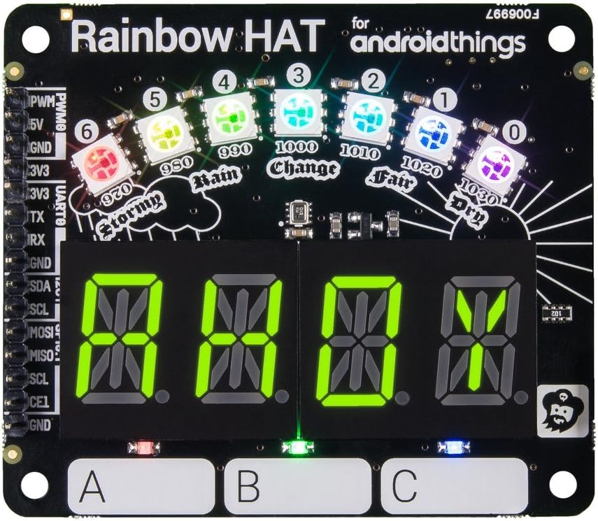 Pimoroni Rainbow HAT for Android Things™ and Raspberry Pi