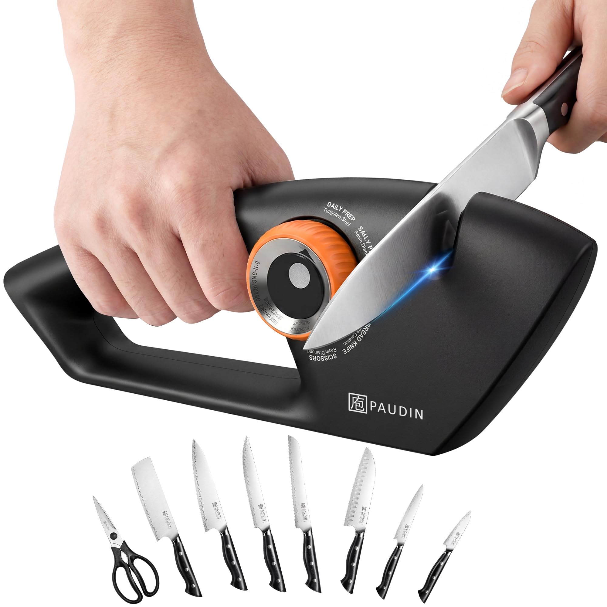 PAUDIN 5-Stage Knife Sharpener
