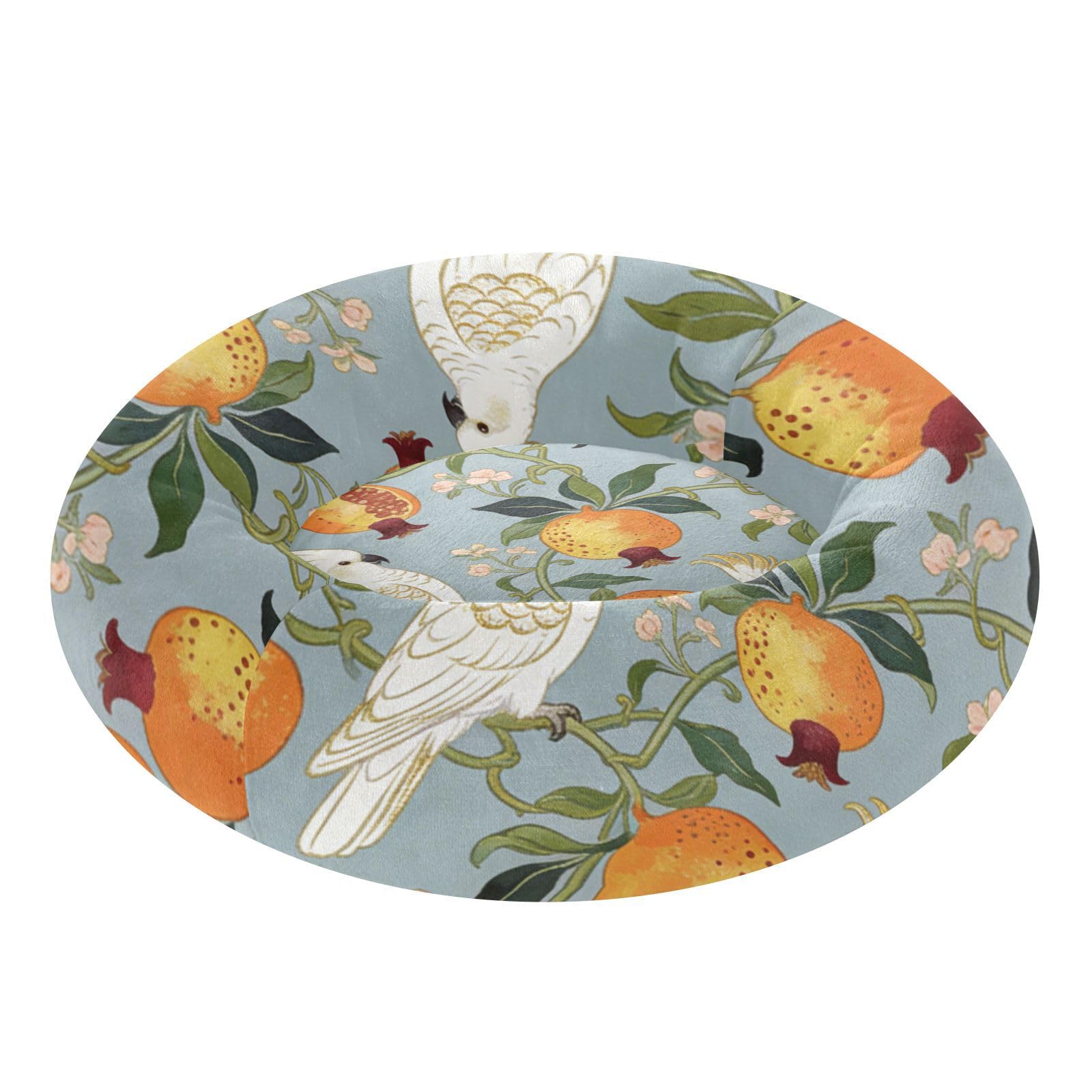 Lit apaisant pour perroquet à motif grenade William Morris M pour réduire l'anxiété