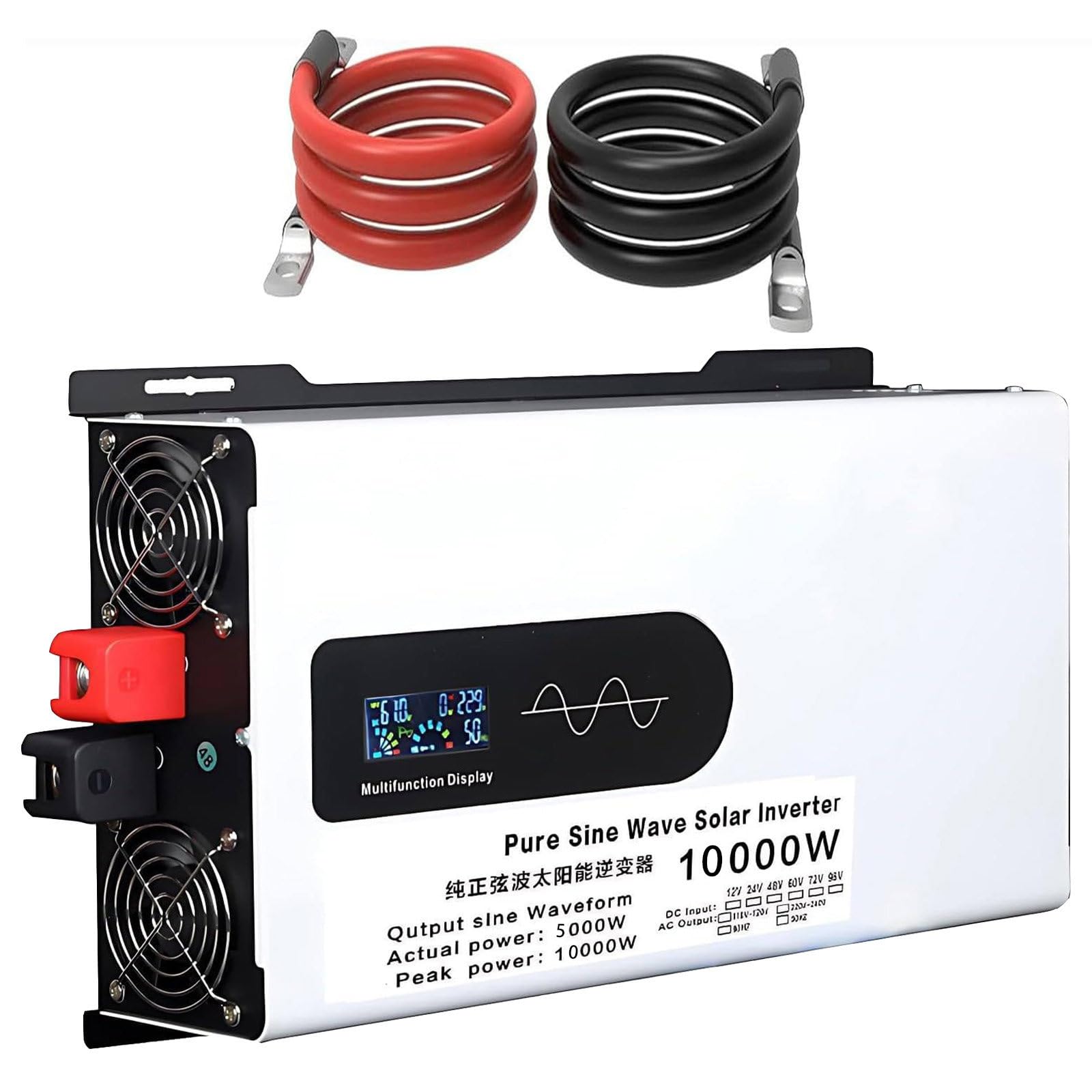 Onduleur hybride 5000W-12000W pour éviter les coupures de courant chez soi