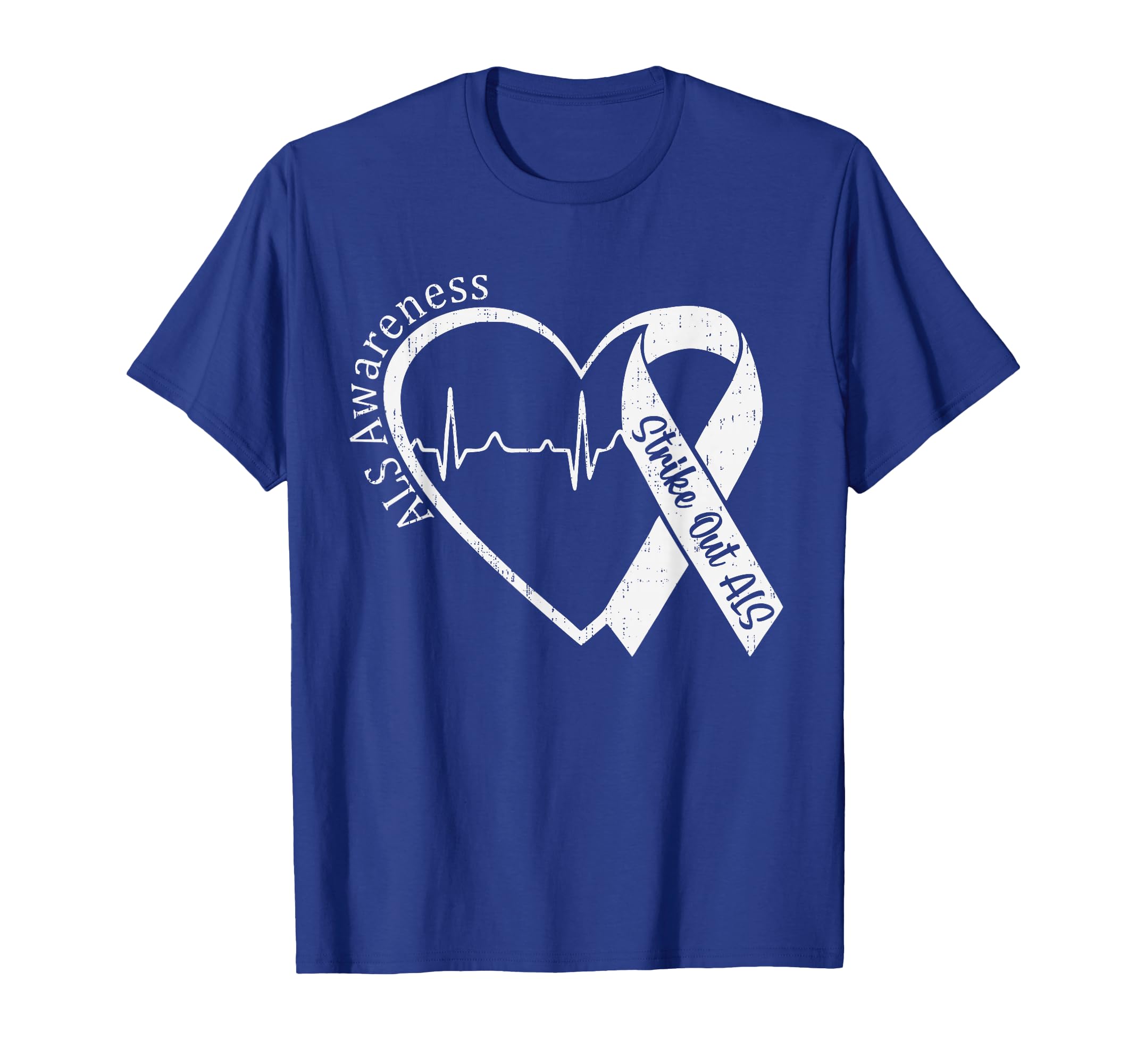 Amyotrophic Lateral Sclerosis ALS Awareness Warrior Support T-Shirt