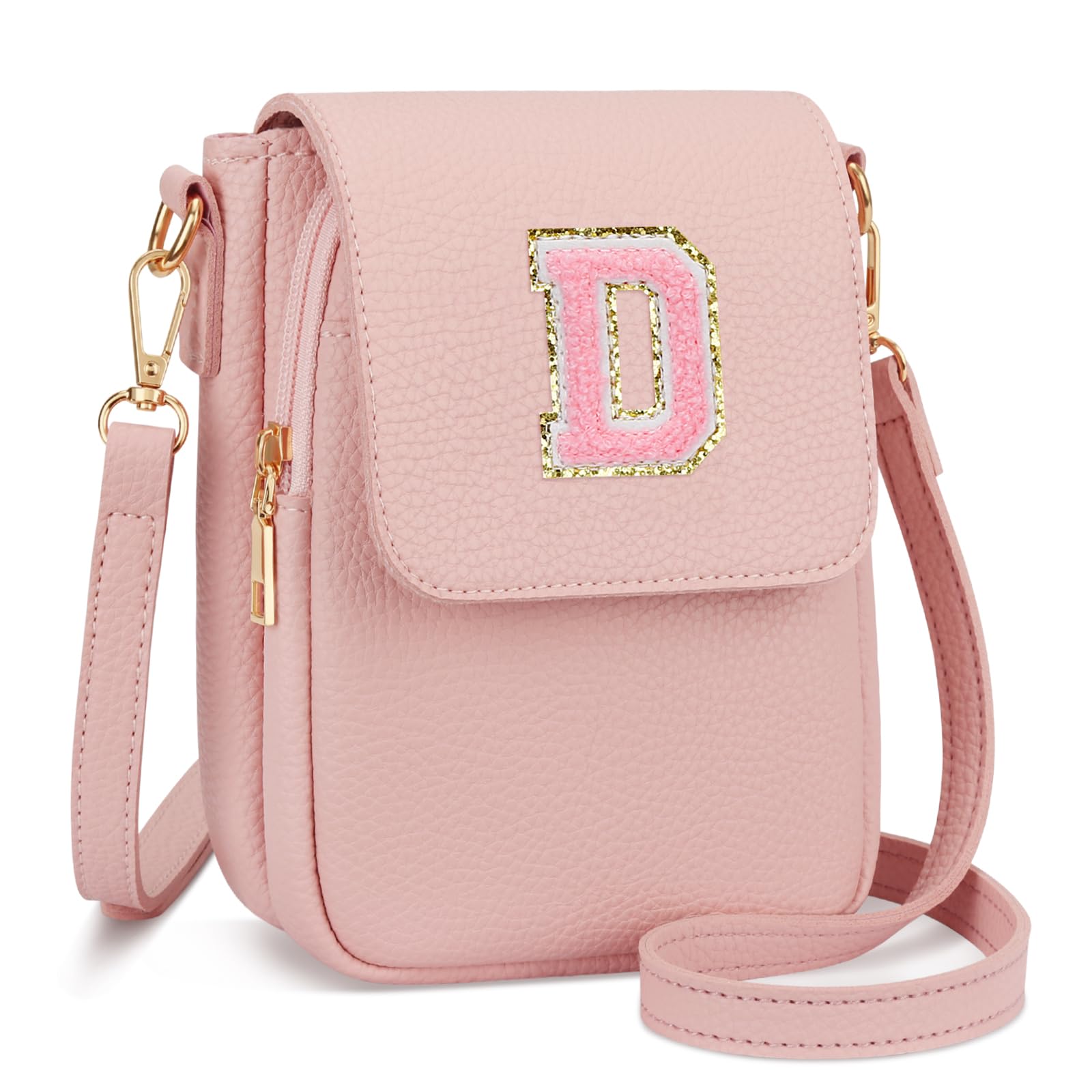 Gift for Girls Small Initial Cell Phone Purse Birthday Gift
