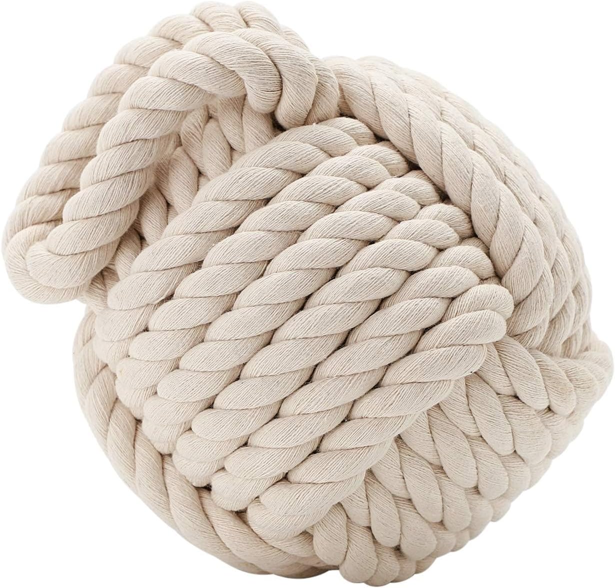 Supernic Knot Door Stop Heavy Duty Decoration Rope Knot 15cm Simple