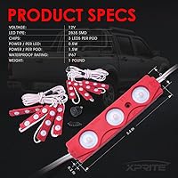 Vista 14 de Juego de luces LED DL-001-L3, #4 púrpura