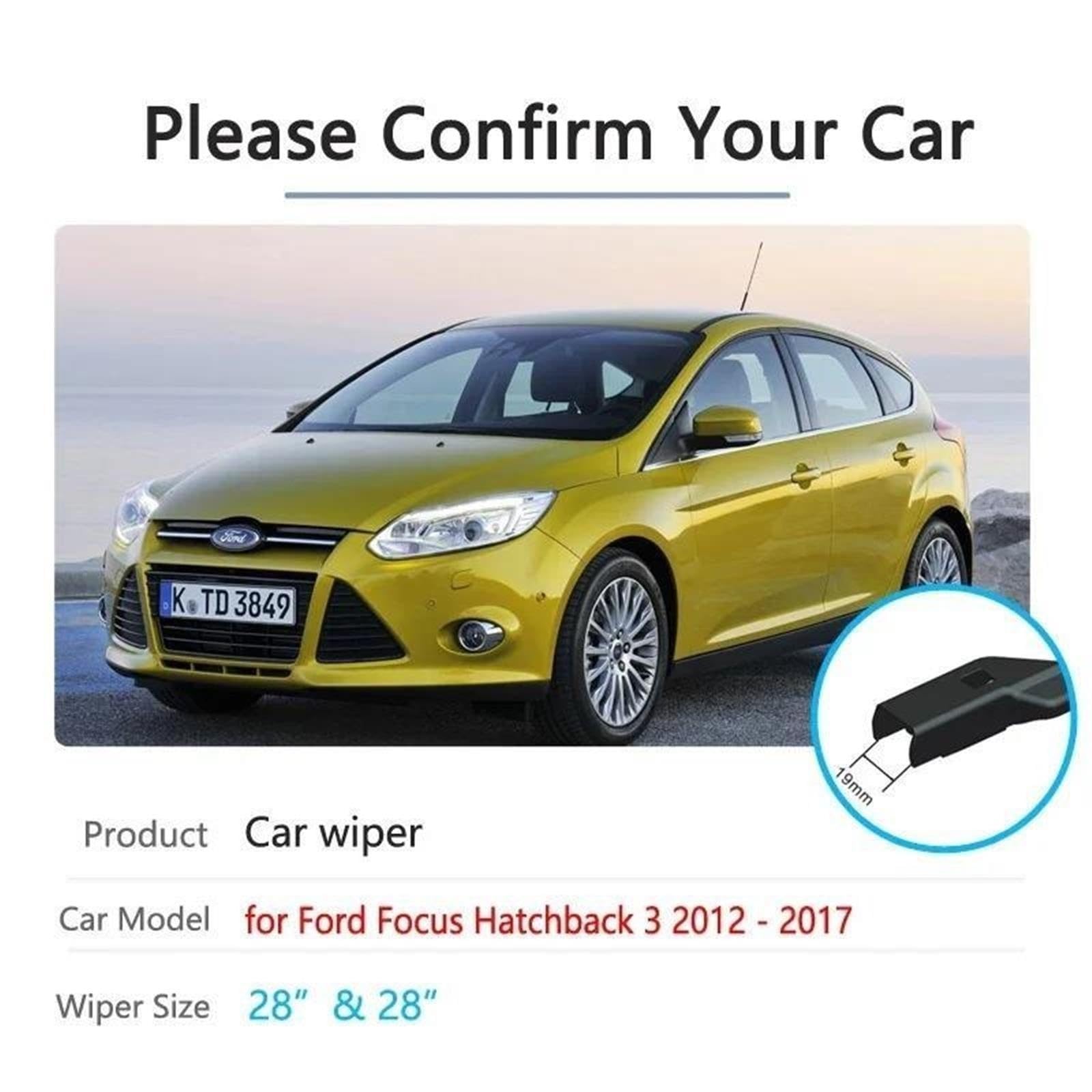 Wycieraczki samochodowe DlaFord Focus 3 2012~2017 MK3