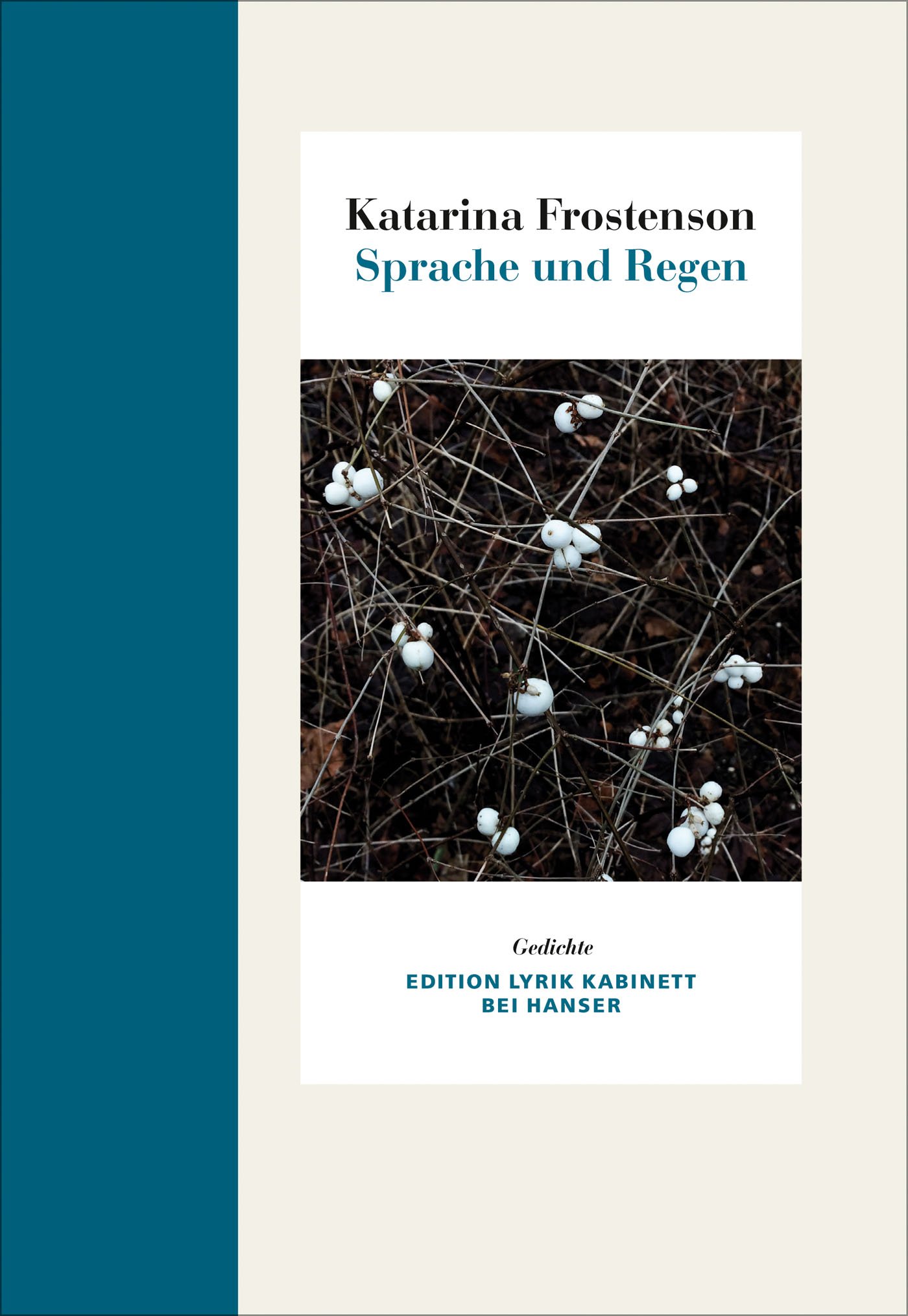 Sprache und Regen: Gedichte. Edition Lyrik Kabinett