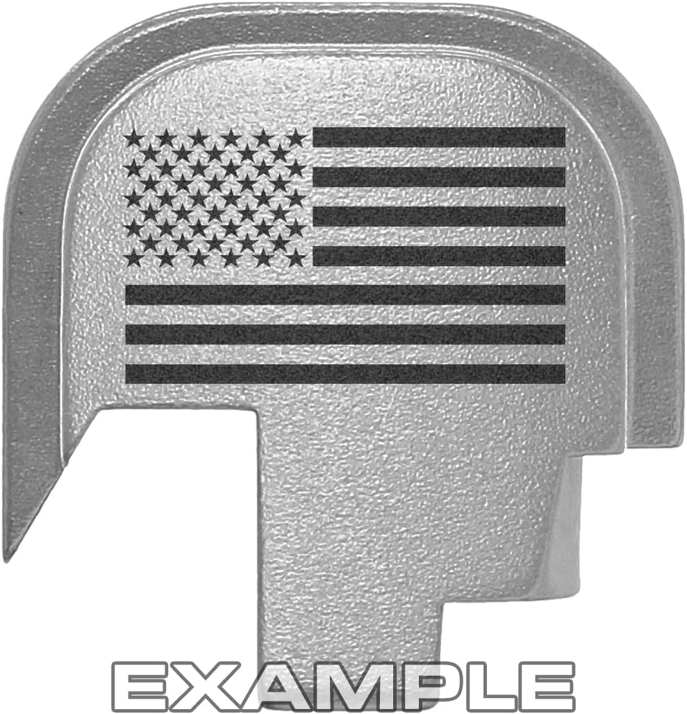 NDZ Performance Slide Cover Back Plate for Smith & Wesson Shield, Shield Plus, Shield M2.0 9mm/.40 – CNC Aluminum, Laser Engraved, Made in USA