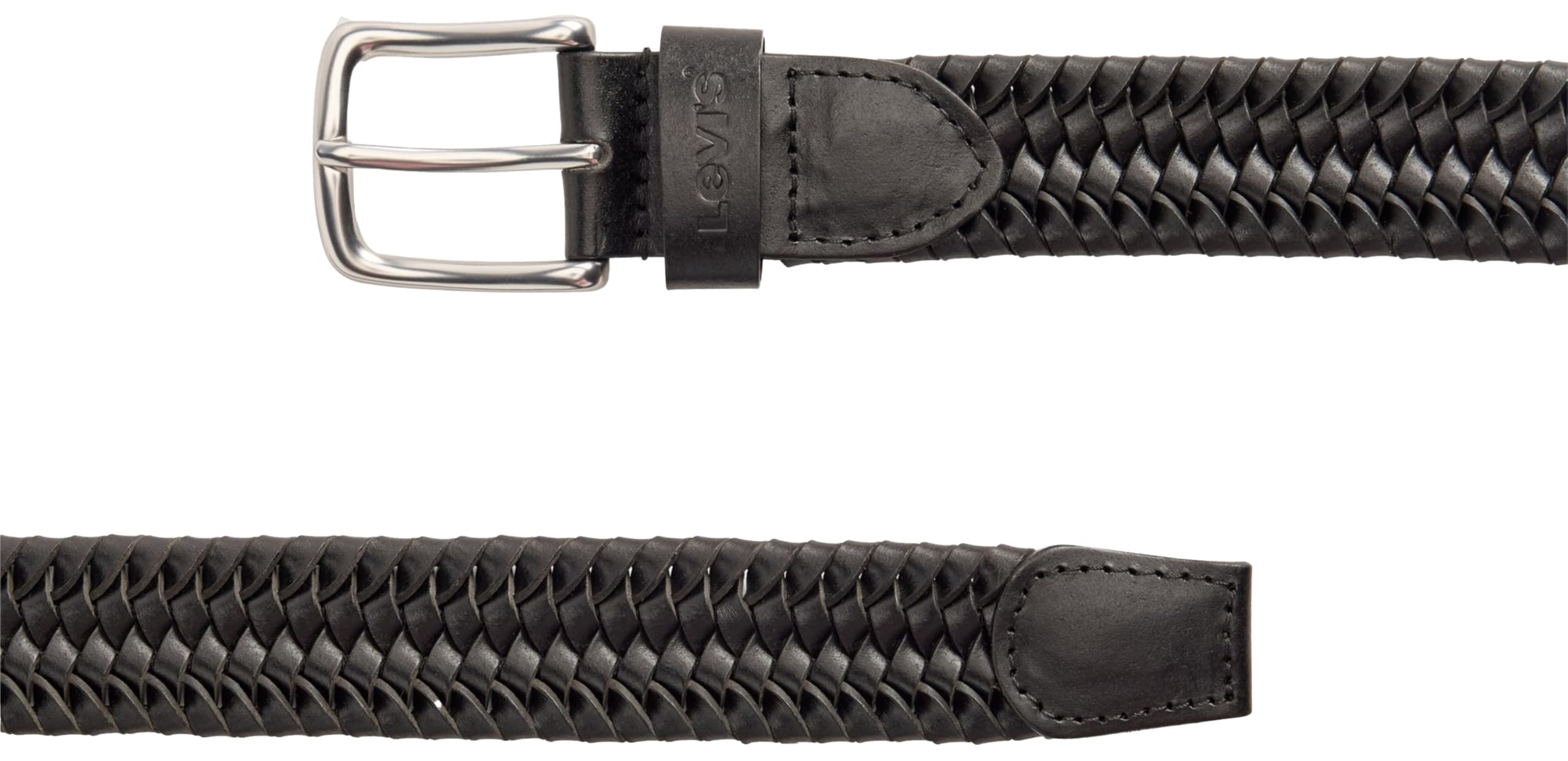Levi's Stretch Braid Belt Cintura in pelle composizione Uomo (Pacco da 1)