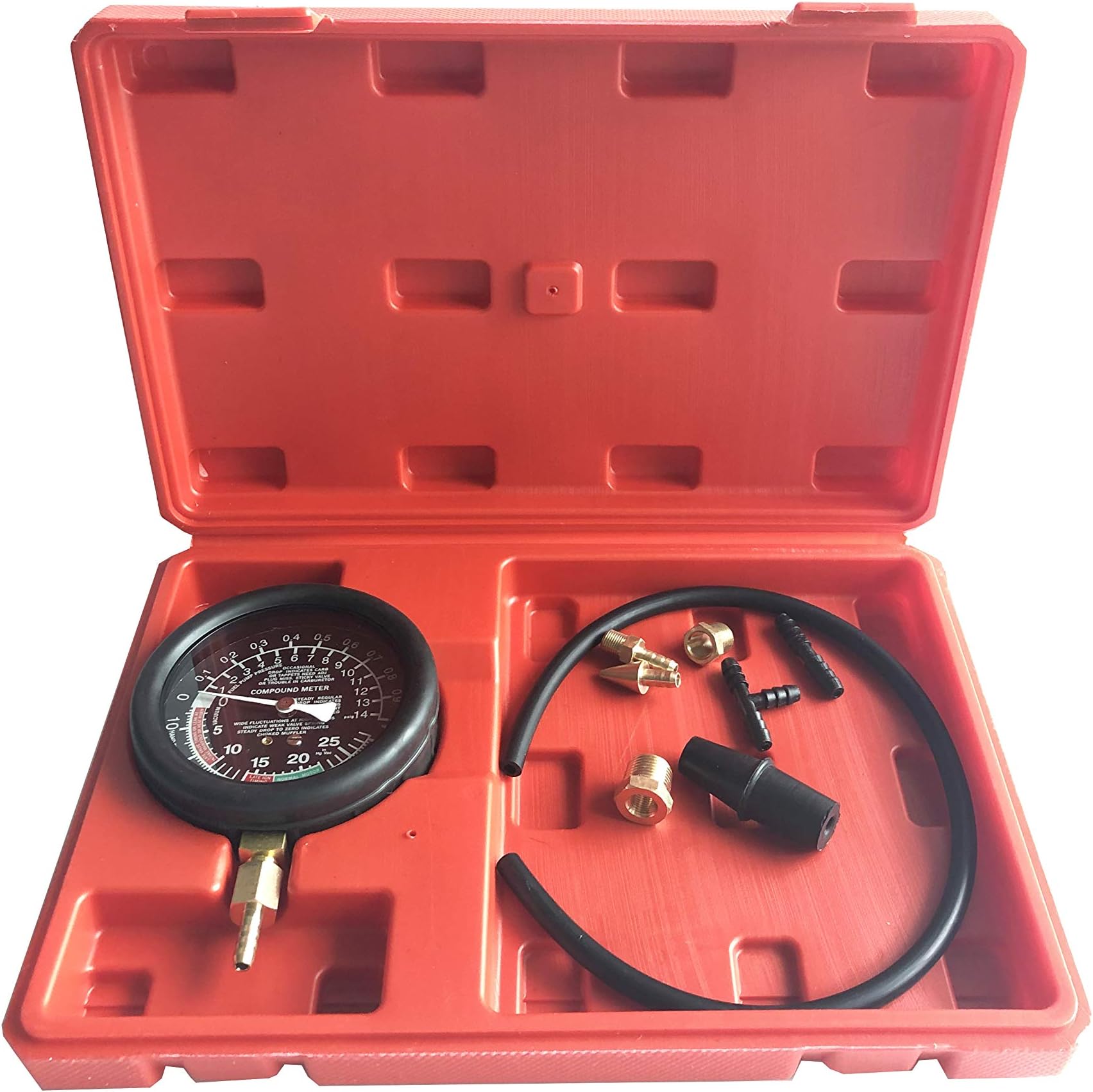 GooMeng Carburetor Carb Valve Fuel Pump Pressure, Vacuum