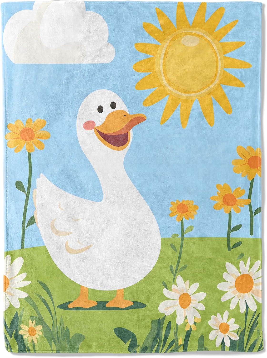 Aesthetic Donkey Throw Blanket - Ultra Soft, Cozy, Lightweight Plush Flannel Blanket for Women Men - Anti-Pilling Warm Fleece Blanket for Sofa, Bed, Travel - Unisex Gift - 80×60 inches