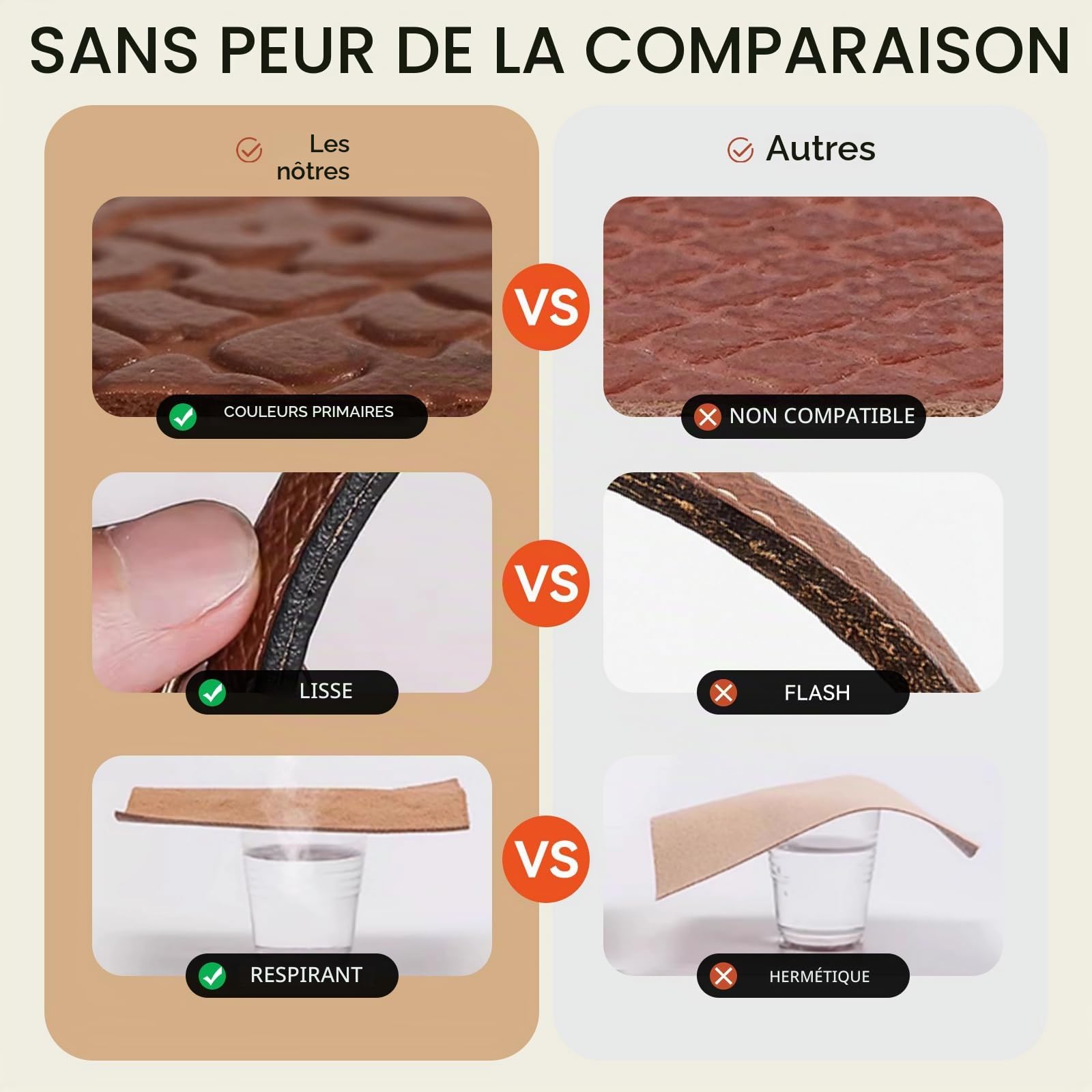 jiesinlov Marron cuir de bandoulière réglable kit de conversion sangle pour Le Pliage anse bandouliere pour sac Pouch strap(MINI-Or Brun)