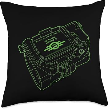 Fallout - Vault-Tec Pip-Boy Throw Pillow