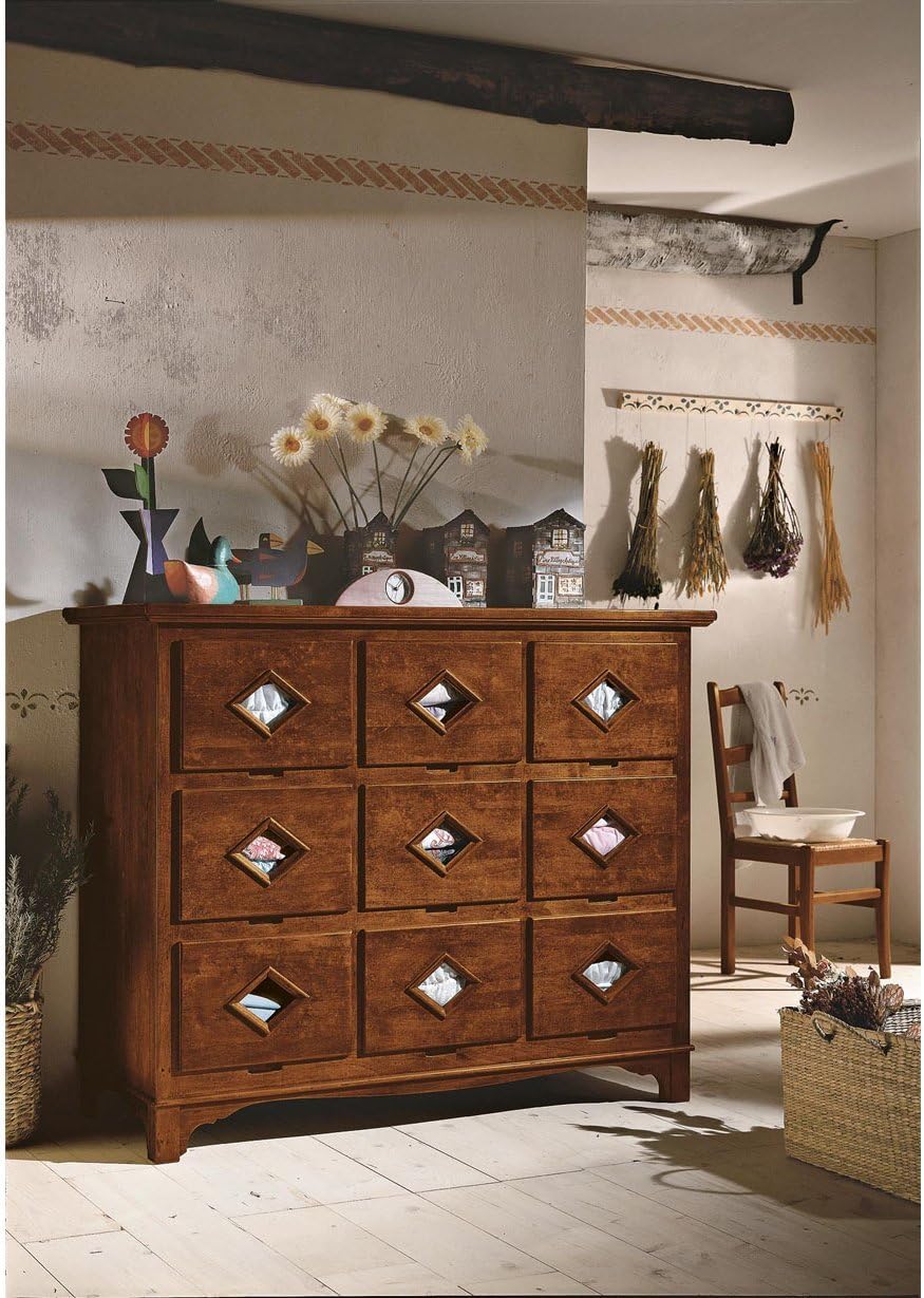 Chic Chest of 9 Drawers 981 A