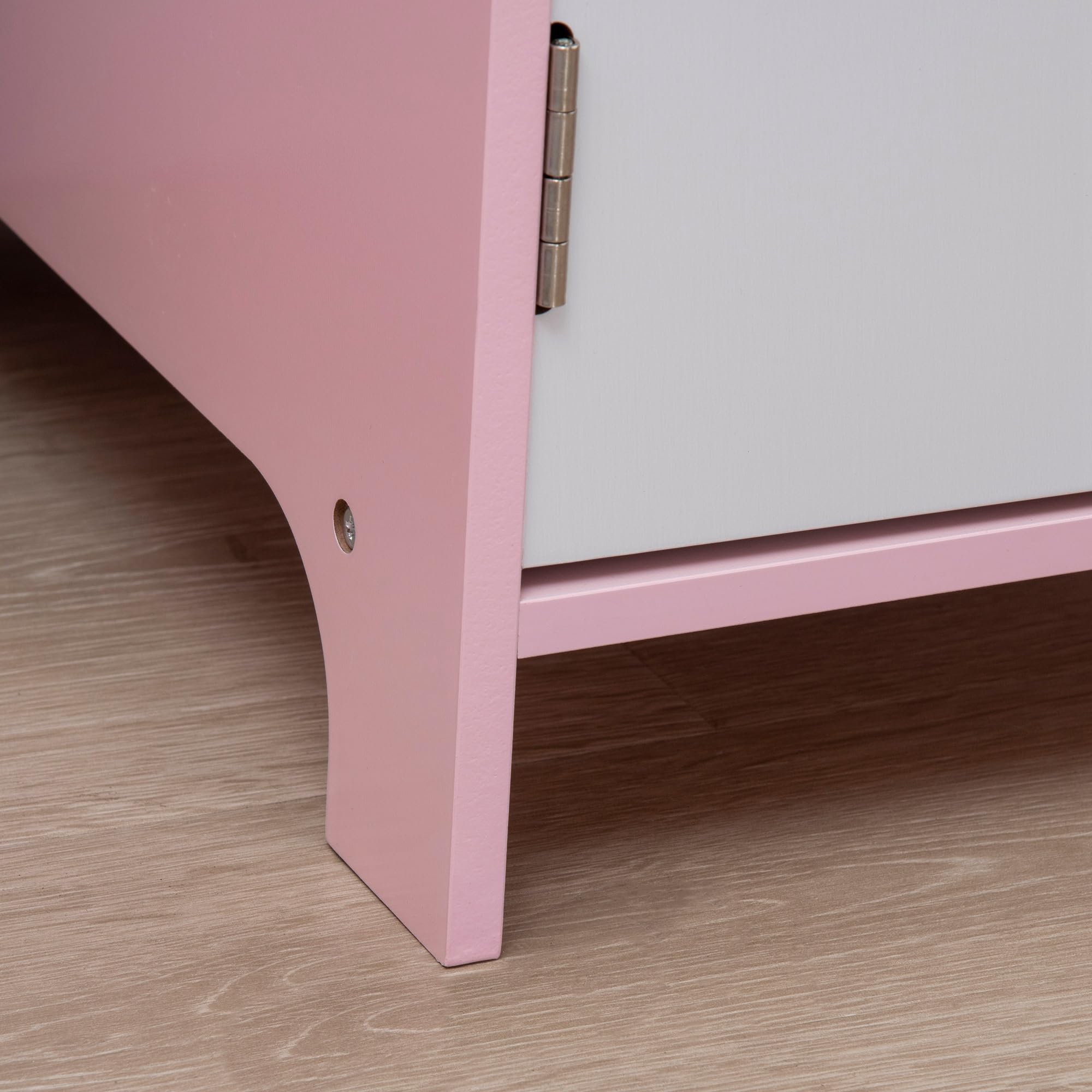 HOMCOM Ensemble Table et Chaise pour Enfant avec Tableau Blanc - Bureau pour Enfant +5 Ans 90L x 45l x 85H cm Rose