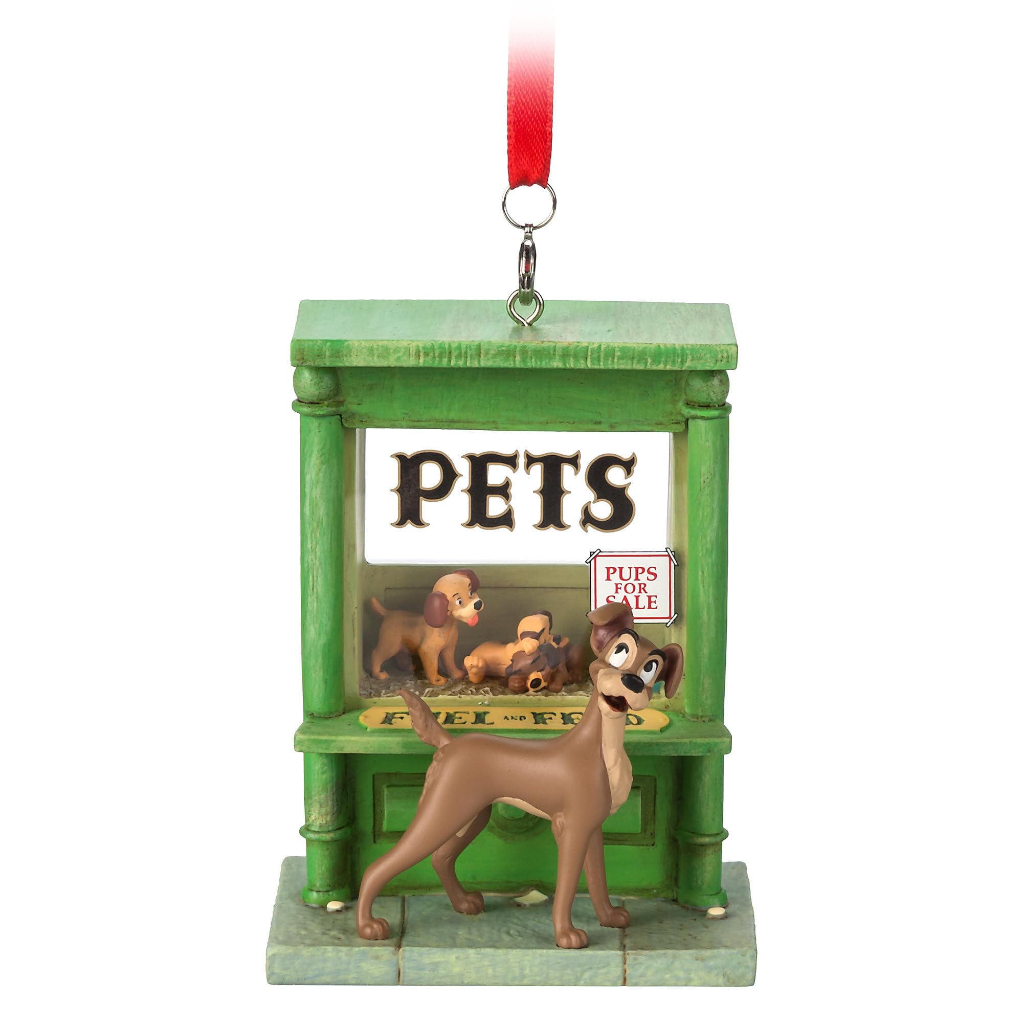 Disney Tramp Sketchbook Ornament ? Lady and The Tramp