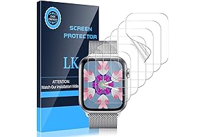 LK 6 Pack Screen Protector for Apple Watch 40mm/38mm