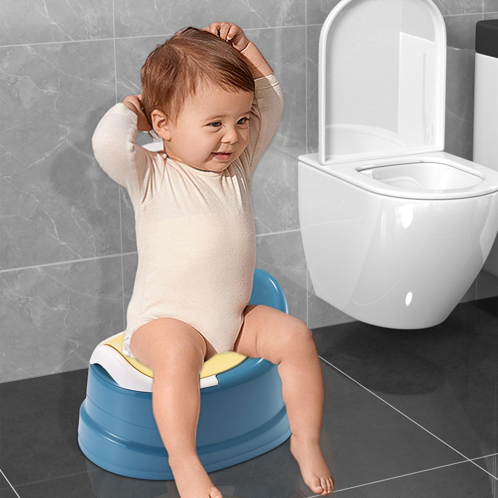 Orinal De Aprendizaje Entrenador De Baño Y Accesorios | Orinal Portátil Viaje Hogar Rutas En Carretera Camping Suministros Y Accesorios Para El Baño Niños Entrenador Entrenamiento
