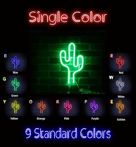 Miniatura 2 de AdvPro Cactus Flex Silicona LED Neon Sign - Rosa - st16s32-fnu0038-k