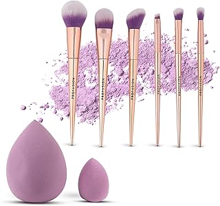 Juego de brochas y esponjas de 8 piezas Profu...