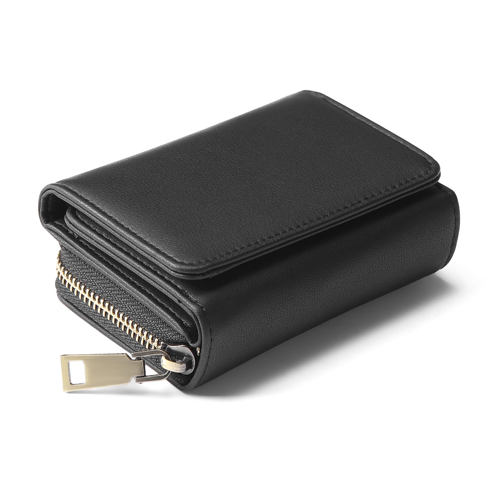 GAEKEAO Small Wallets for Women Leather RFID Blocking Credit Card Holder Wallet