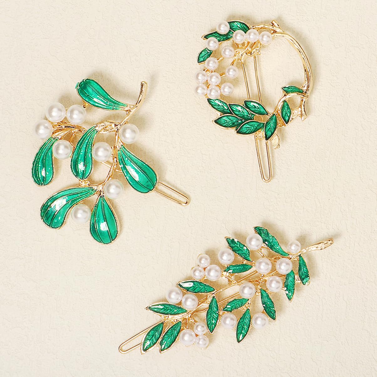 POPETPOP 15piezas Horquillas De Pelo De Perlas Para Mujeres y De Clips De Aleación Elegantes Para Bodas y