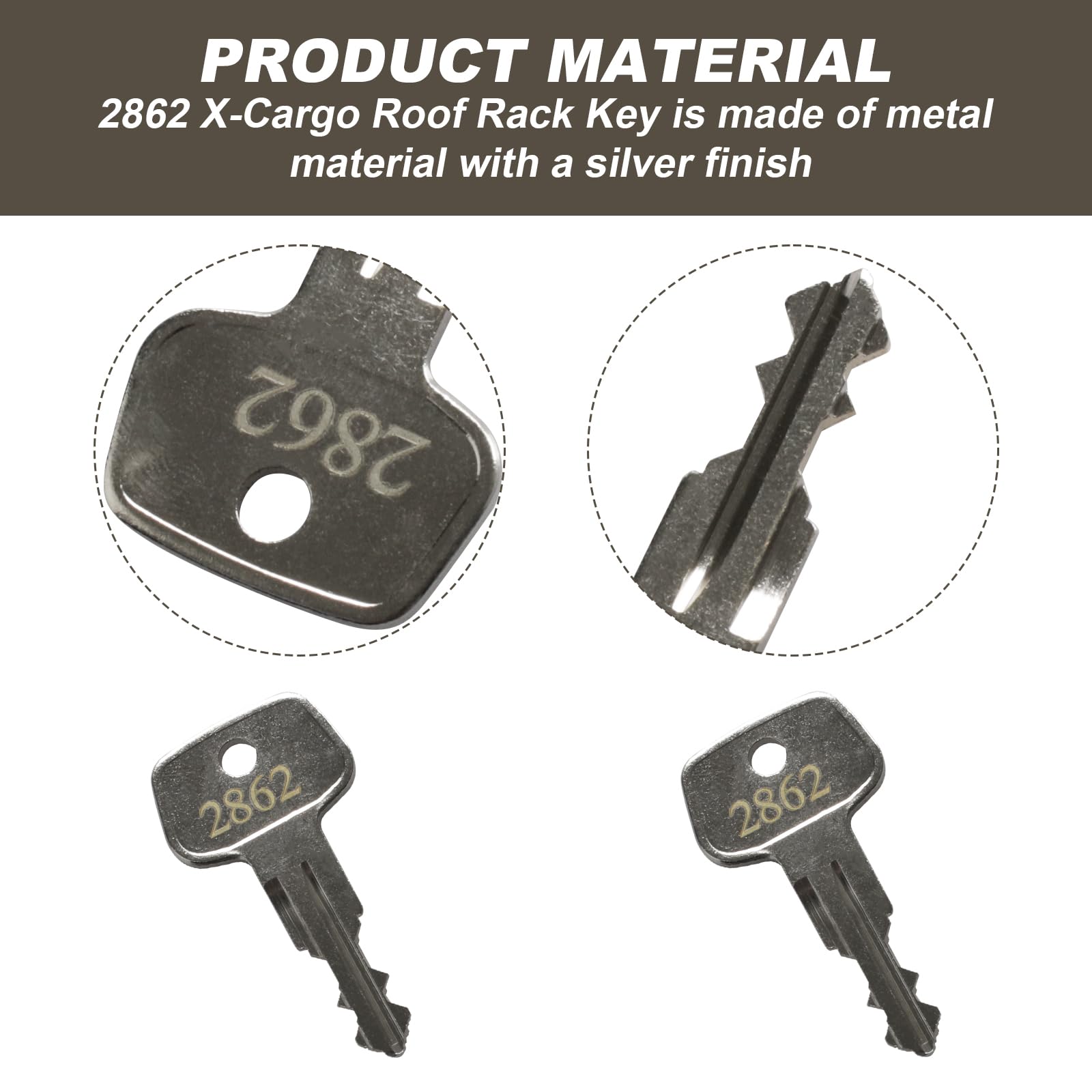 rik-key専用 Amazon.com: 2862 X-Cargo Roof Rack Key,X-Cargo Luggage Roof