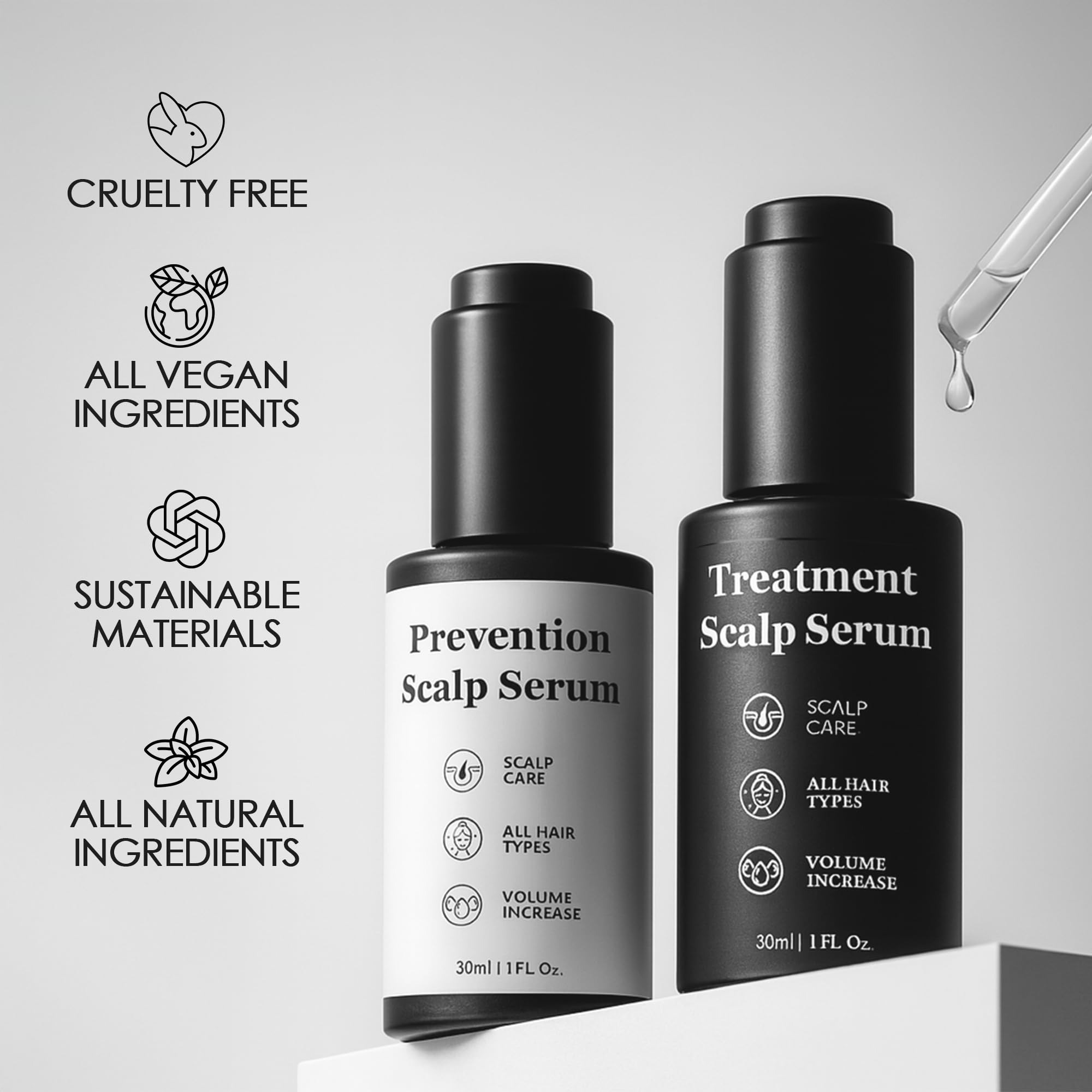 Amazon.com : Hair Serum Bundle – Thinning Hair Treatment with