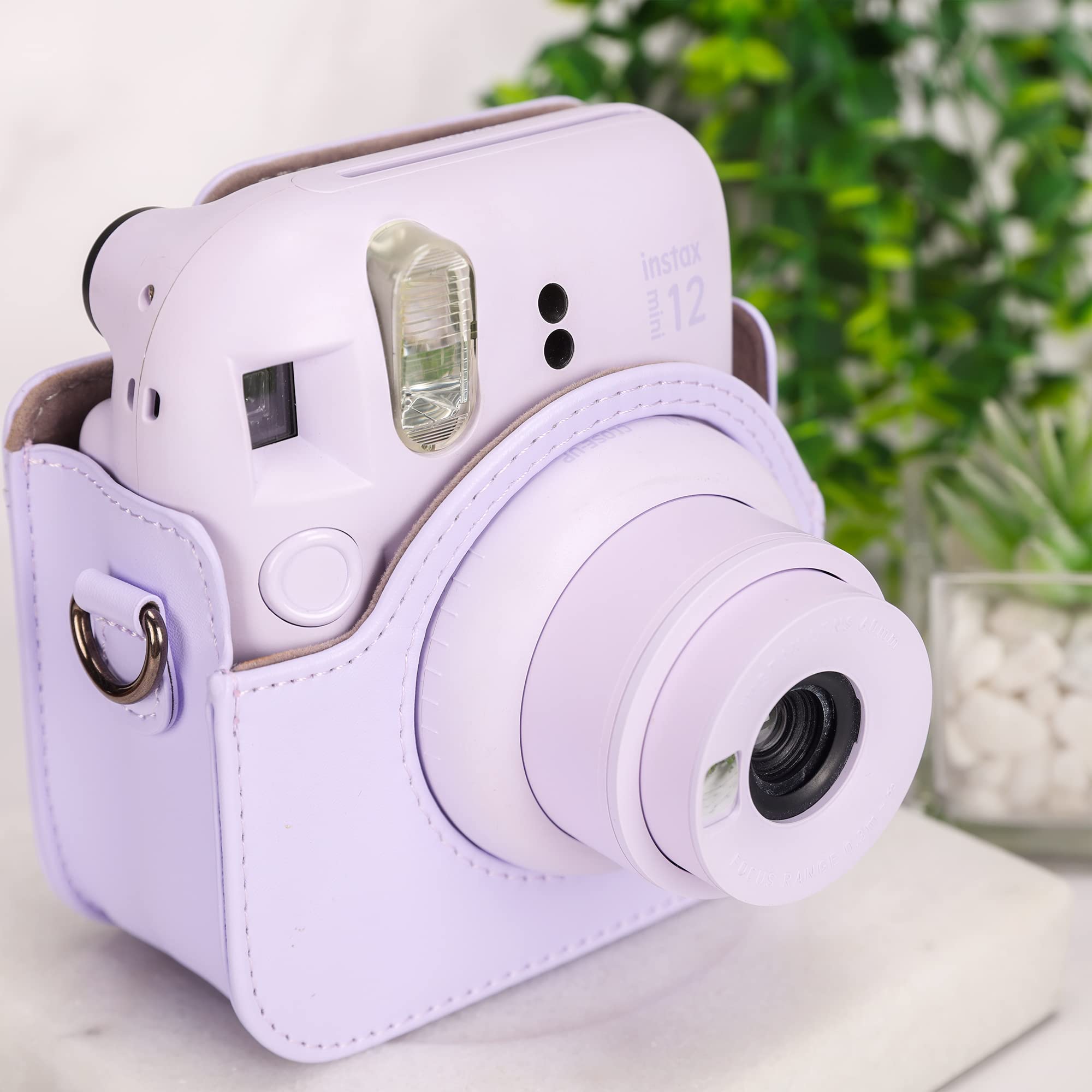 Akcesoria do aparatów natychmiastowych do Instax Mini 12, torba na aparat Instax Mini 12 z 64 kieszeniami, album fotograficzny i filtr kolorowy/ramka na zdjęcia/ramka dekoracyjna / naklejka