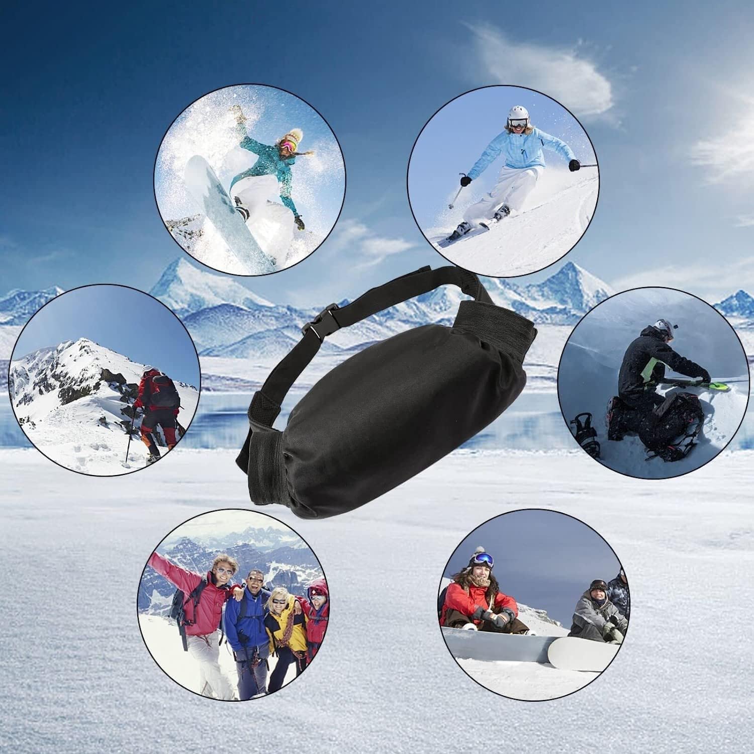 Strapazierfähige Fußball-Handwärmertasche für American Football, Golf, Angeln, Camping, Jagd, Wandern, Fußball, Fotografie, Handwärmer-Abdeckung, ideal zum Ansehen von Fußballspielen im Fußballstadion