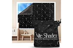 Portable Blackout Curtains For Nursery, Travel And Sleepouts