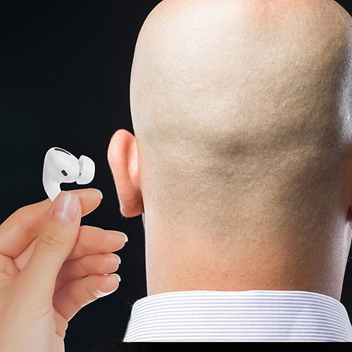 Miniatura 9 de Gatuida Puntas de repuesto para las orejas, 8 pares de puntas de oreja, 4 tamaños de repuesto de goma de silicona para auriculares, accesorios de gel